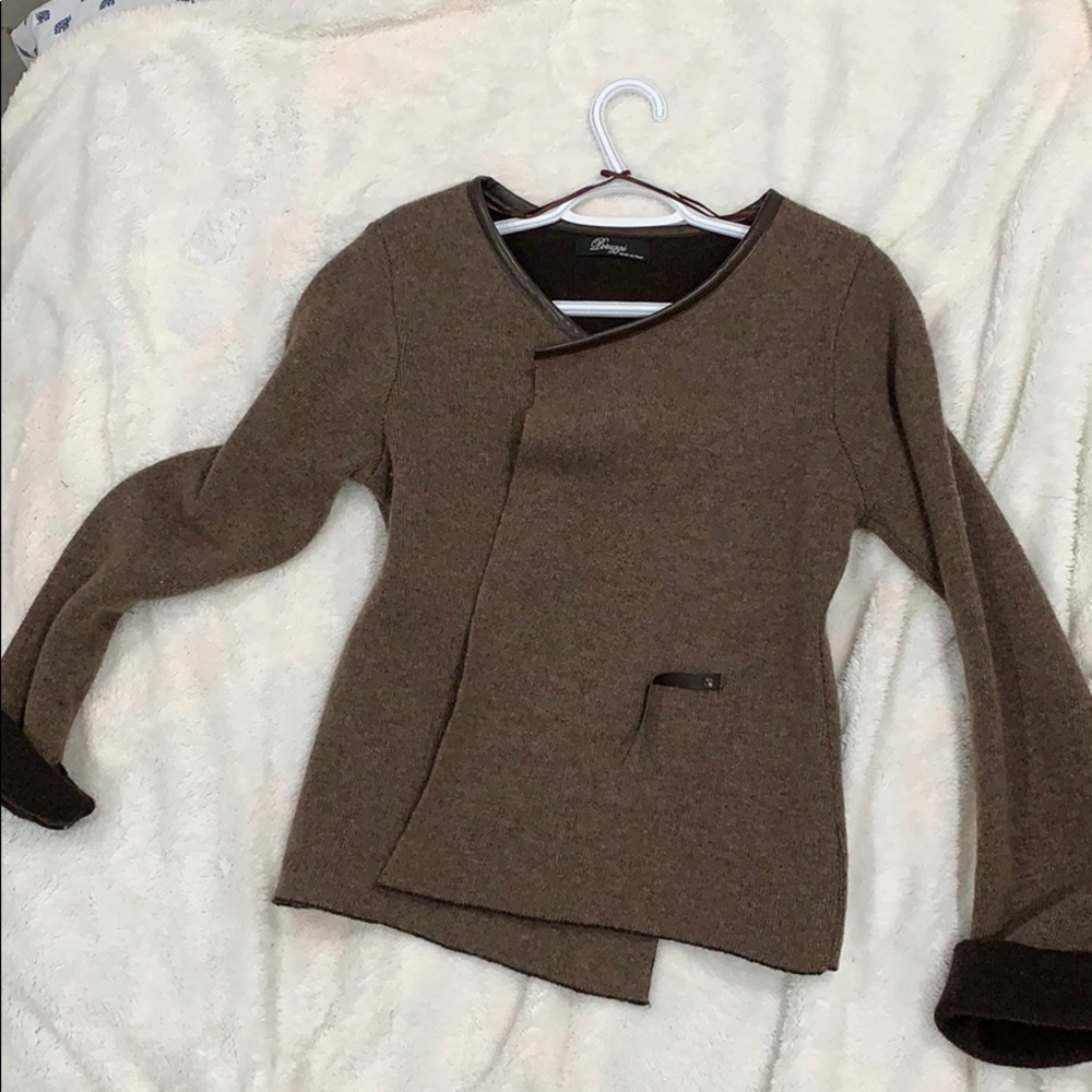 Peruzzi made in Italy wool cardigan